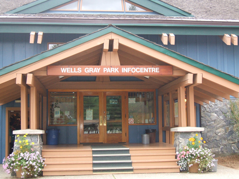 0 km Wells Gray Info Centre