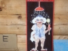 Clearwater Lake campground shower sign