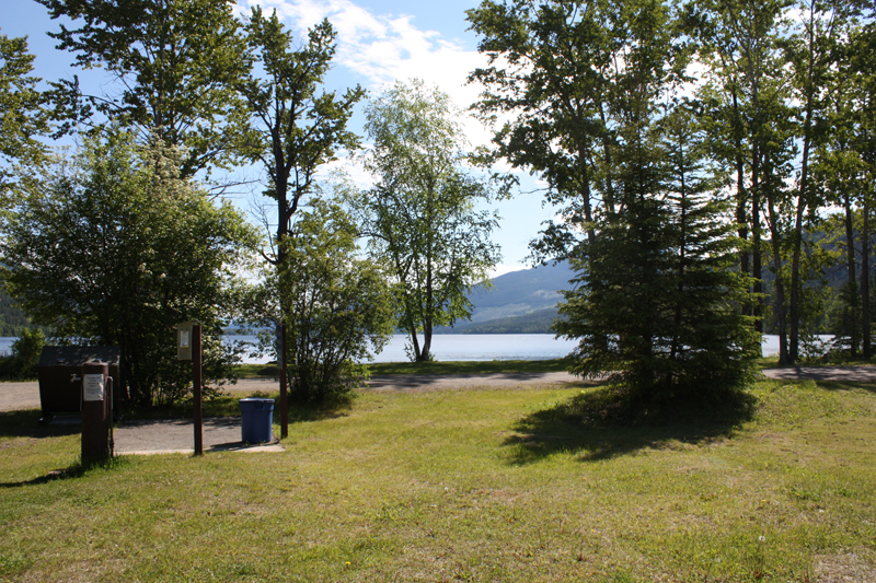 Mahood Lake campsite