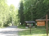 Mahood Lake campground entrance