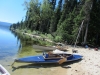 Site 3 - Sandy Point with Klepper sailboat