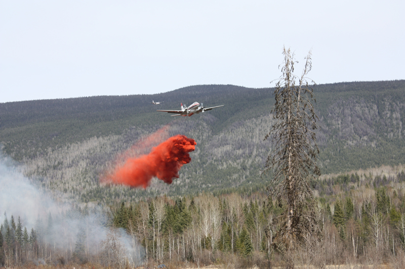 28 km Fire fighting below Battle Mountain