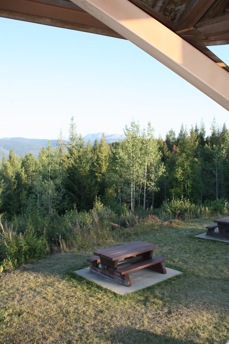 38 km Green Mountain picnic area