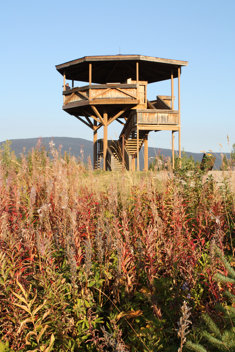 38 km Green Mountain tower