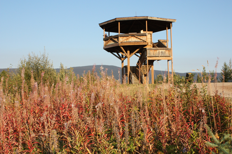 38 km Green Mountain tower