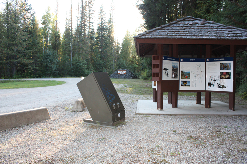 37 km Hemp Creek info board