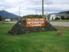 0 km Wells Gray Info Centre sign