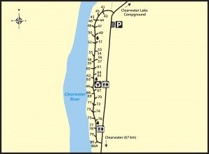 Falls Creek Campground Map